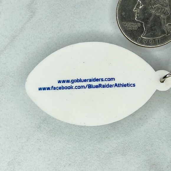 Middle Tennessee State Blue Raiders Football Keychain Keyring - Picture 3 of 7